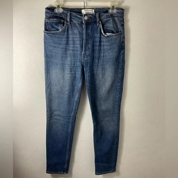 Reformation Jeans Serena High Skinny Jeans in Kasai Wash Sz 27 - Picture 2 of 8